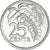Coin, TRINIDAD & TOBAGO, 25 Cents, 2008