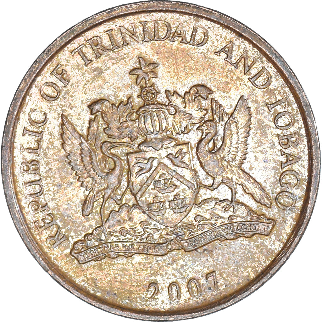Moneta, TRINIDAD E TOBAGO, 5 Cents, 2007