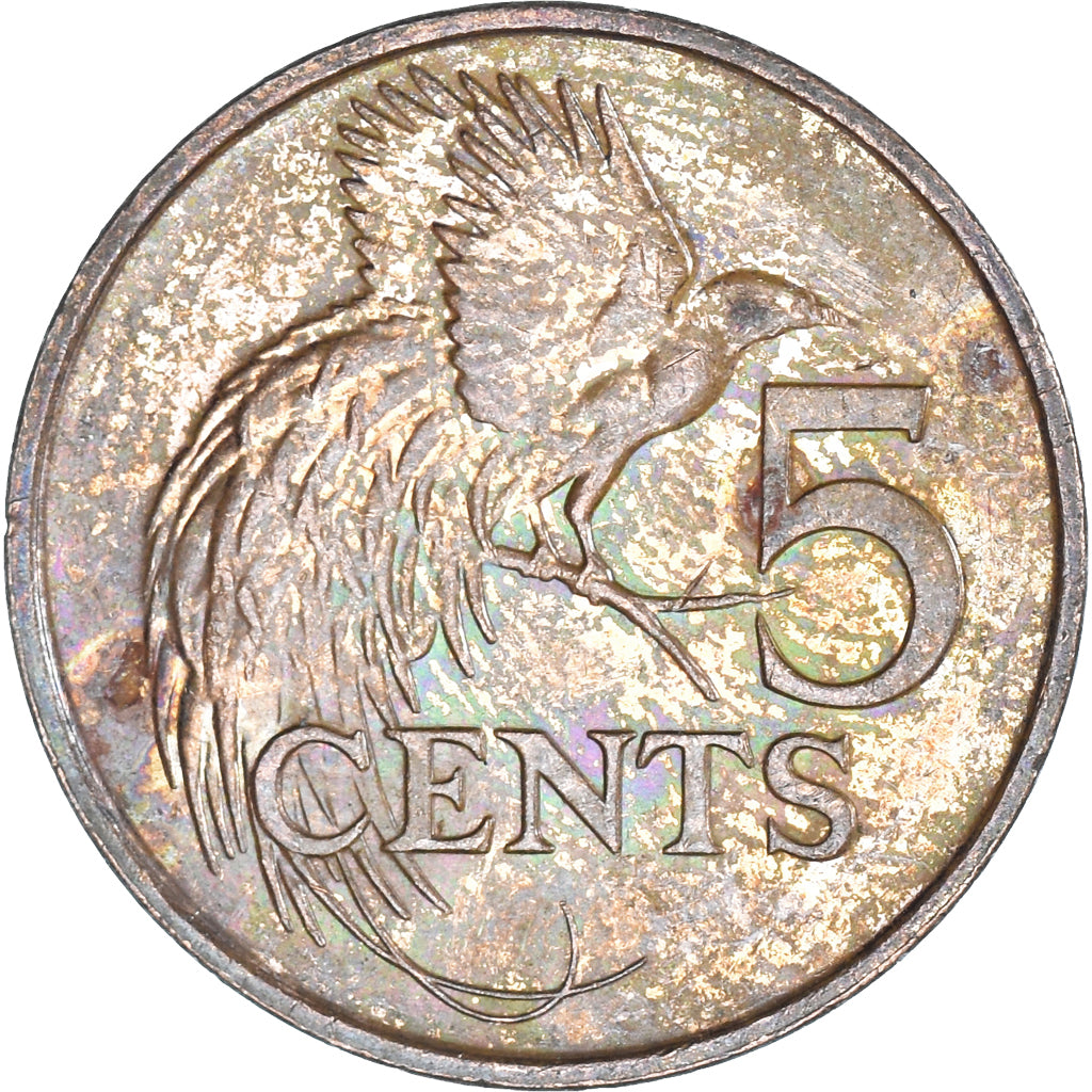 Moneta, TRINIDAD E TOBAGO, 5 Cents, 2007