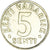 Moneda, Estonia, 5 Senti, 1991