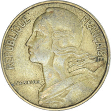 Coin, France, 20 Centimes, 1965
