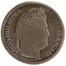 FRANCE, Louis-Philippe, 2 Francs, 1834, Lille, KM #743.13, F(12-15), Silver,...