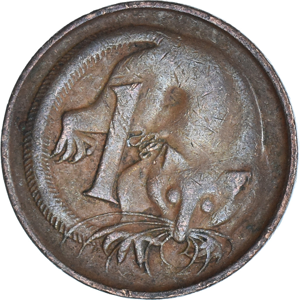 Moeda, Austrália, Cent, 1969