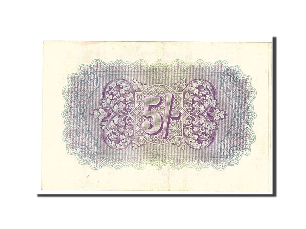 Great Britain, 5 Shillings, 1943, KM:M4, Undated, AU(50-53)