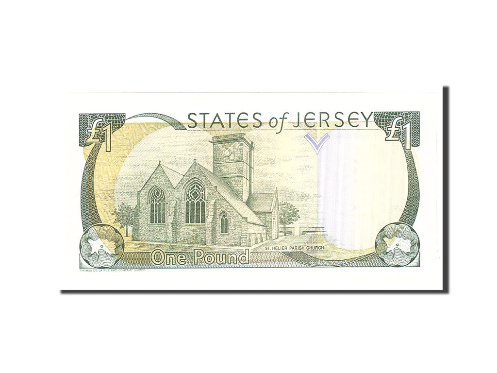 Jersey, 1 Pound, 2000, KM:26a, Undated, FDS