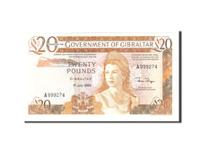 Banknote, Gibraltar, 20 Pounds, 1986, 1986-07-01, KM:23c, UNC(65-70)