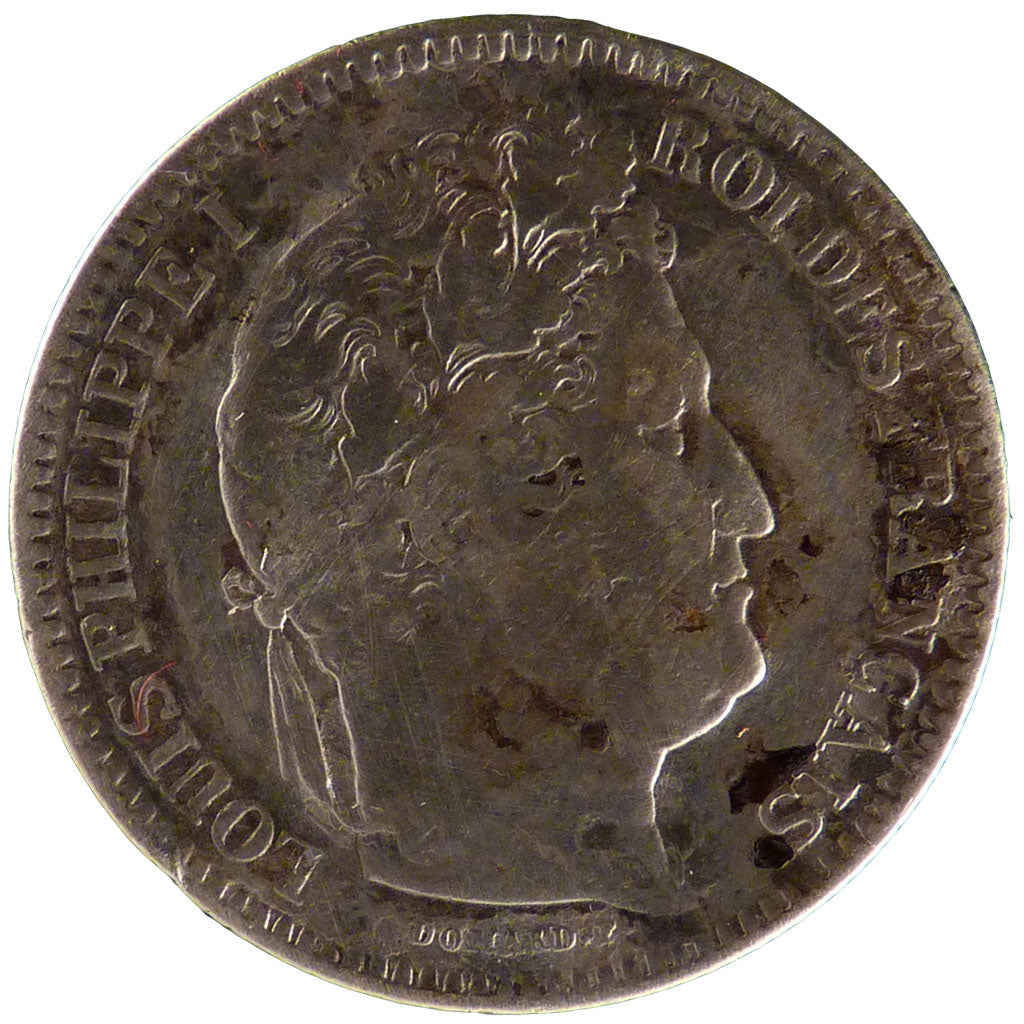Francia, Louis-Philippe, 2 Francs, 1846, Paris, MB, Argento, Gadoury:520