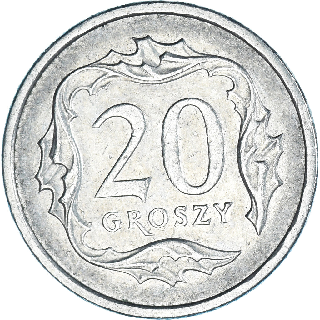 Moneta, Polska, 20 Groszy, 2004