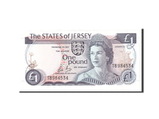 Jersey, 1 Pound, 1976, KM:11b, Undated, FDS