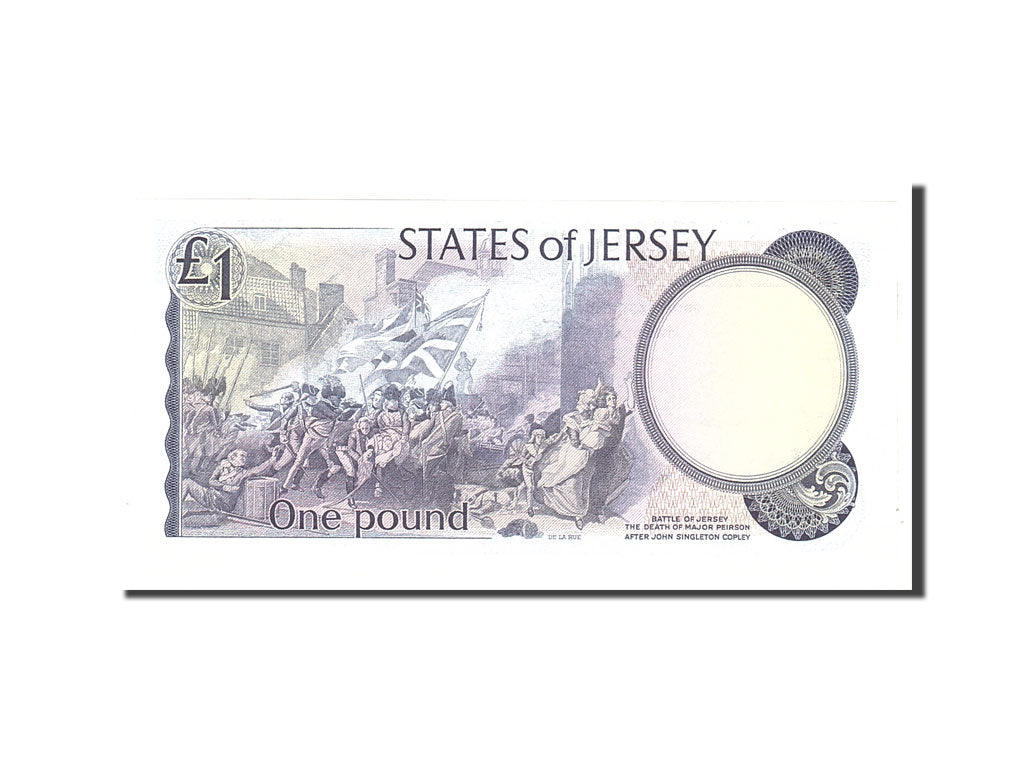 Jersey, 1 Pound, 1976, KM:11b, Undated, UNC(65-70)