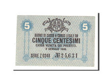 Italy, 5 Centesimi, 1918, KM:M1, 1918-01-02, UNC(63)