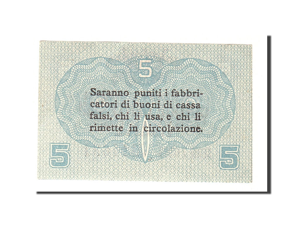 Italy, 5 Centesimi, 1918, KM:M1, 1918-01-02, UNC(63)