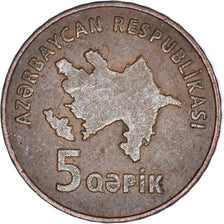 Moneta, Azerbaigian, 5 Qapik, Undated (2006)