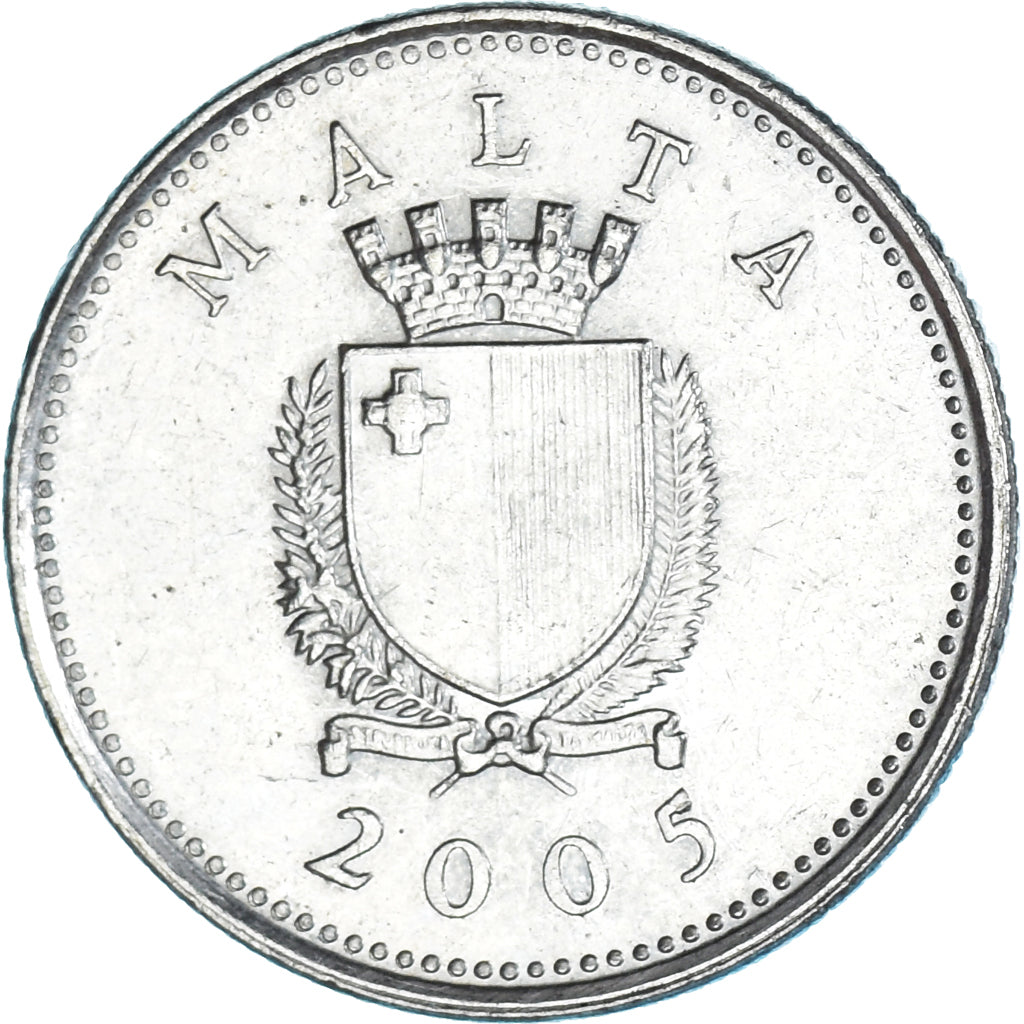Coin, Malta, 2 Cents, 2005