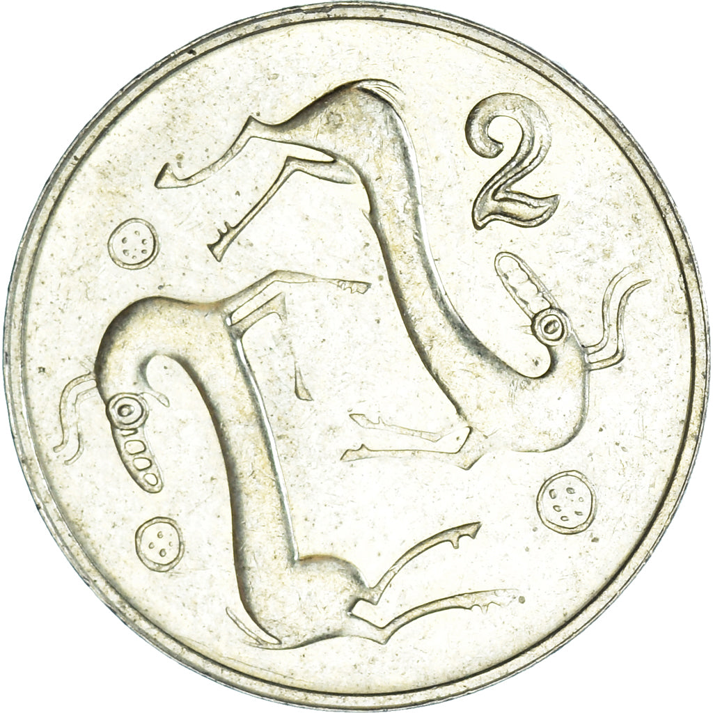 Coin, Cyprus, 2 Cents, 2004