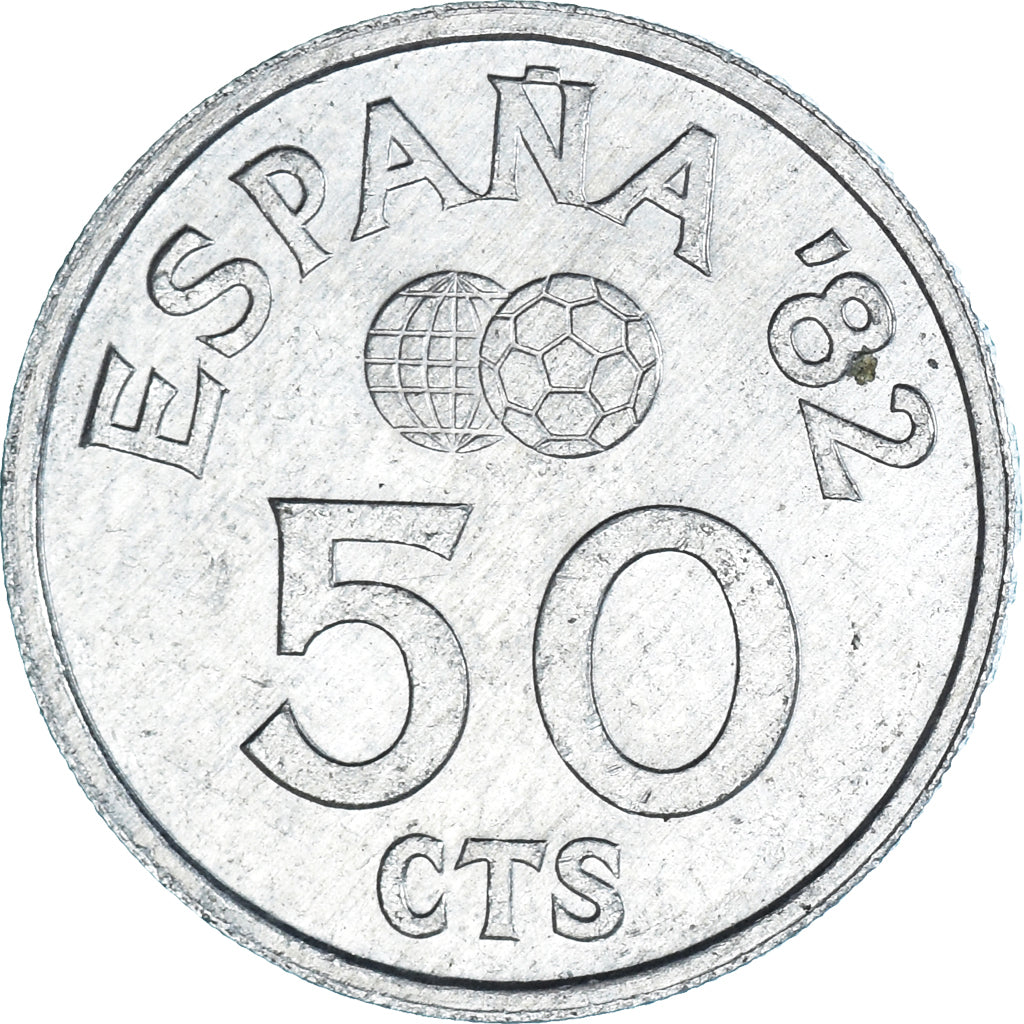 Coin, Spain, 50 Centimos, 1980