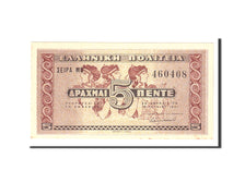 Greece, 5 Drachmai, 1941, 1941-06-18, KM:319, UNC(63)