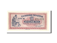 Greece, 1 Drachma, 1941, 1941-06-18, KM:317, UNC(65-70)