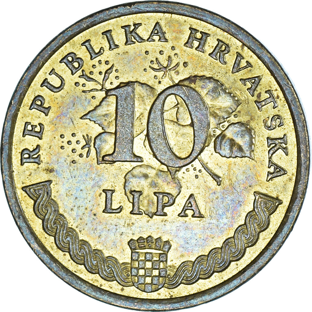 Coin, Croatia, 10 Lipa, 2002