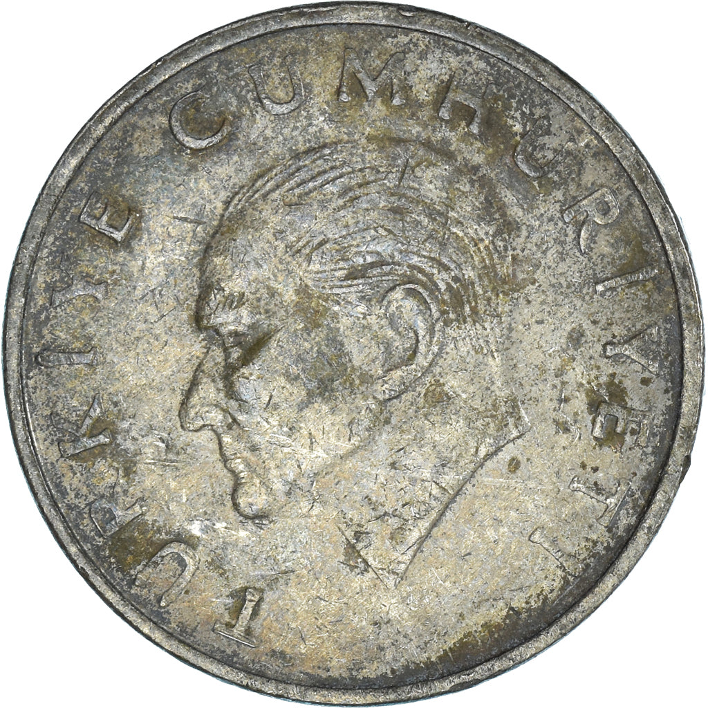 Moeda, Turquia, 10000 Lira, 10 Bin Lira, 1998