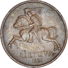 Moneta, Litwa, 50 Centu, 1991