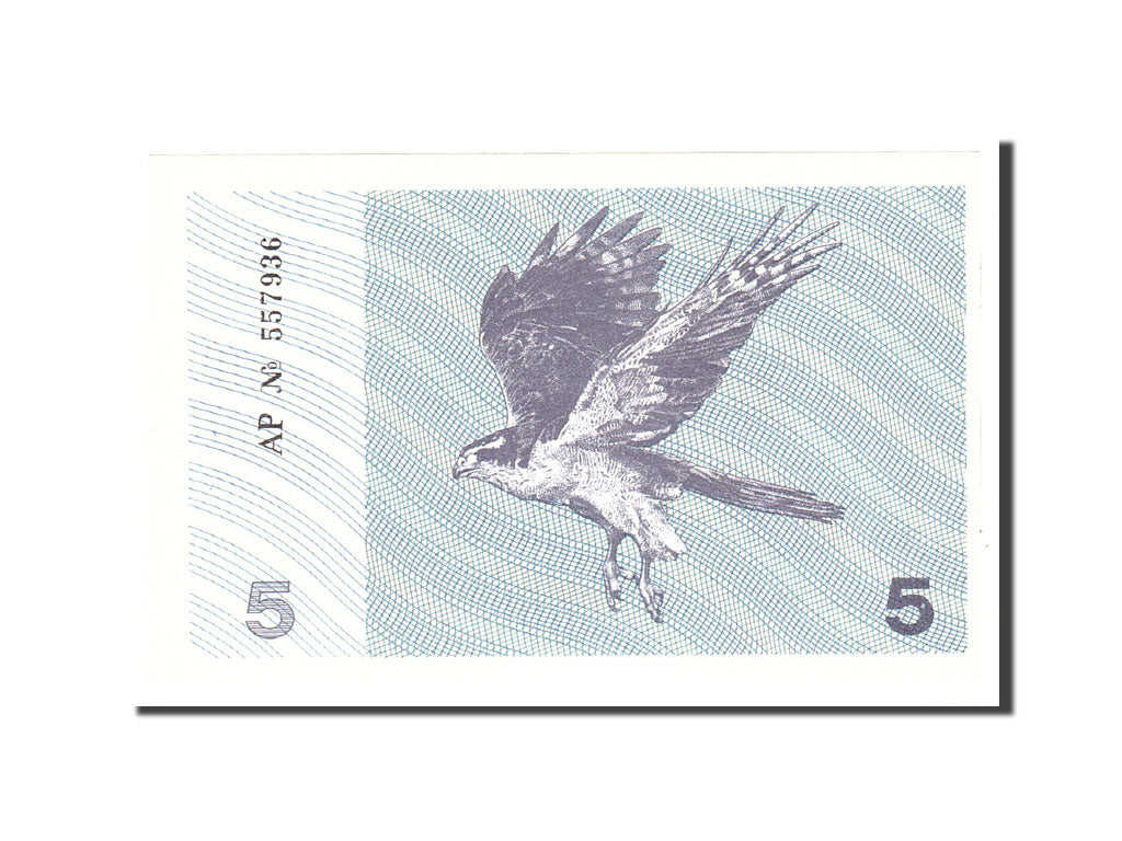Lithuania, 5 (Talonas), 1991, Undated, KM:34b, UNC(65-70)