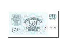 Biljet, Letland, 50 Rublu, 1992, Undated, KM:40, NIEUW