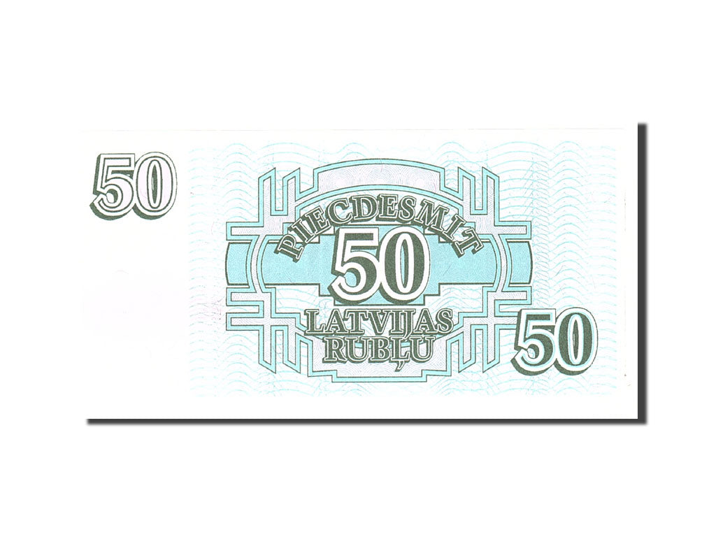 Banknote, Latvia, 50 Rublu, 1992, Undated, KM:40, UNC(65-70)