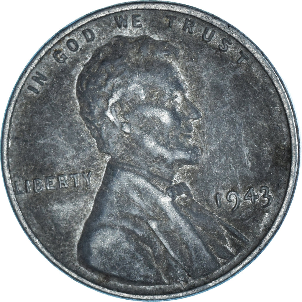 Coin, United States, Cent, 1943