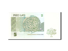 Banknote, Latvia, 5 Lati, 2009, Undated, KM:53c, UNC(65-70)