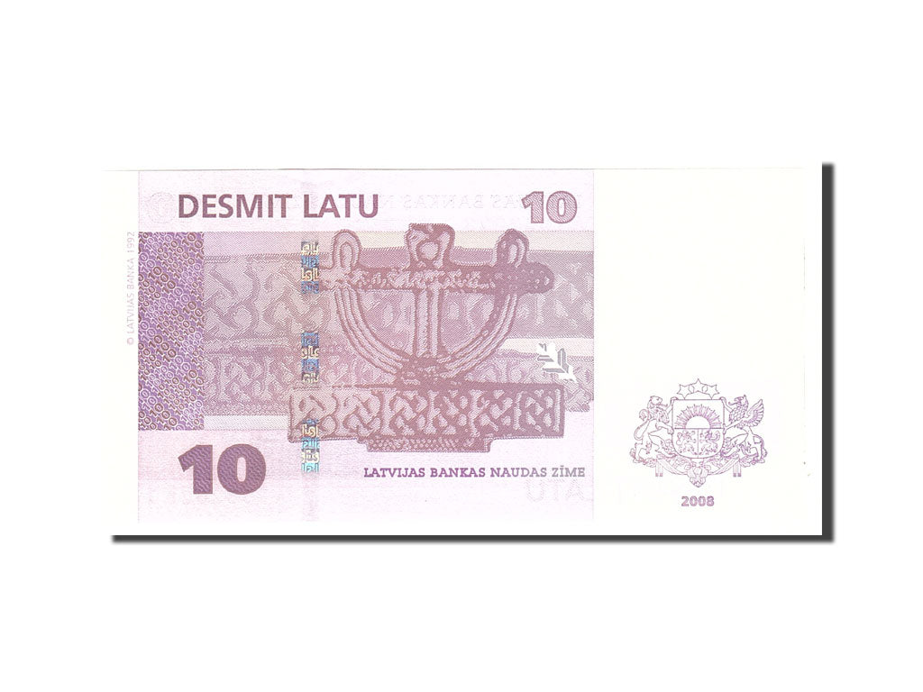 Banknote, Latvia, 5 Lati, 2009, Undated, KM:53c, UNC(65-70)