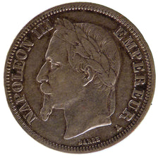 FRANCE, Napoléon III, 2 Francs, 1867, Paris, EF(40-45), Silver, Gadoury #527, 1.