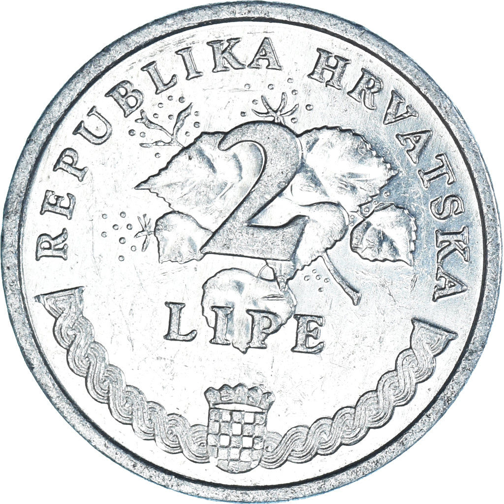 Monnaie, Croatie, 2 Lipe, 2005