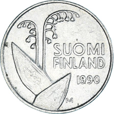 Coin, Finland, 10 Pennia, 1990