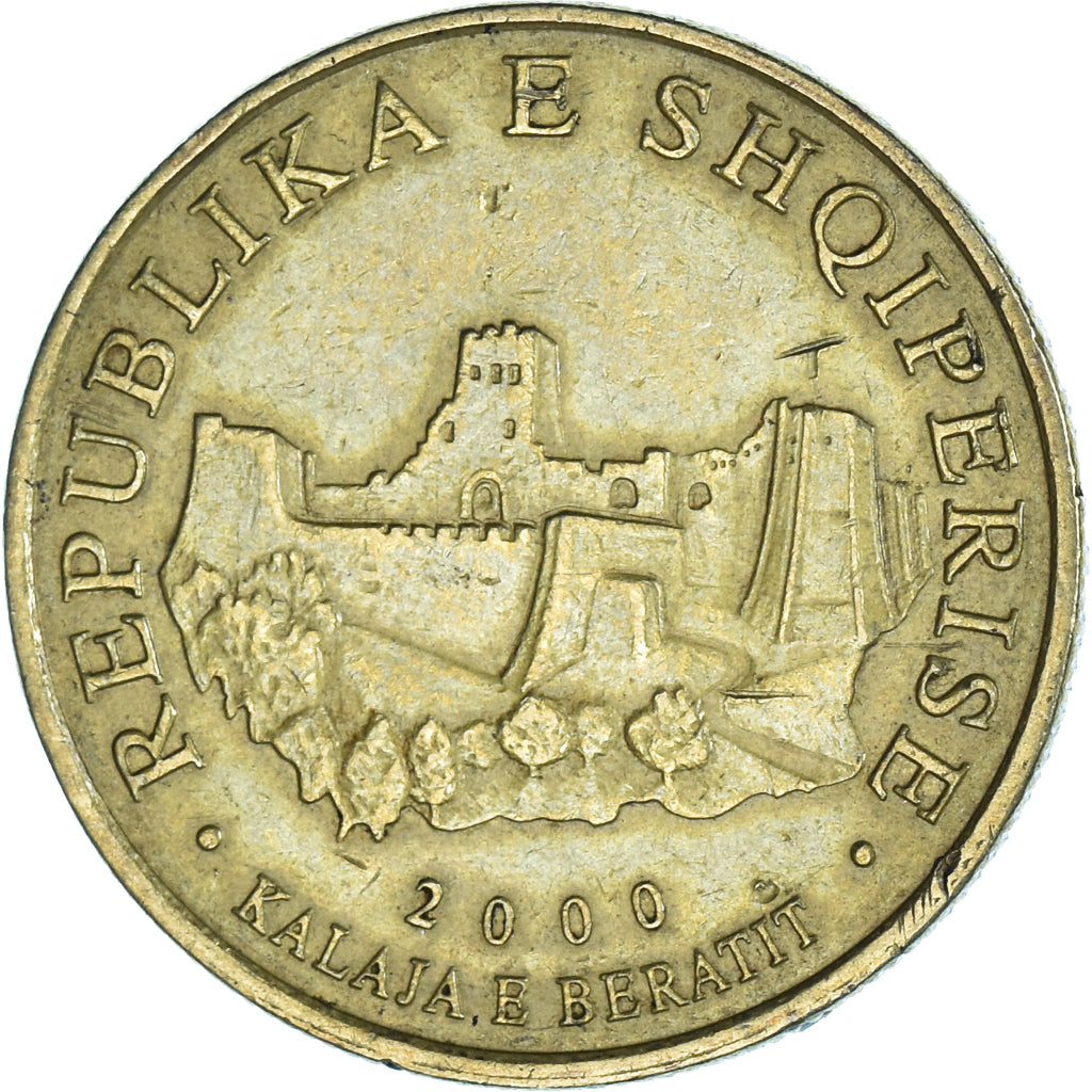 Coin, Albania, 10 Lekë, 2000