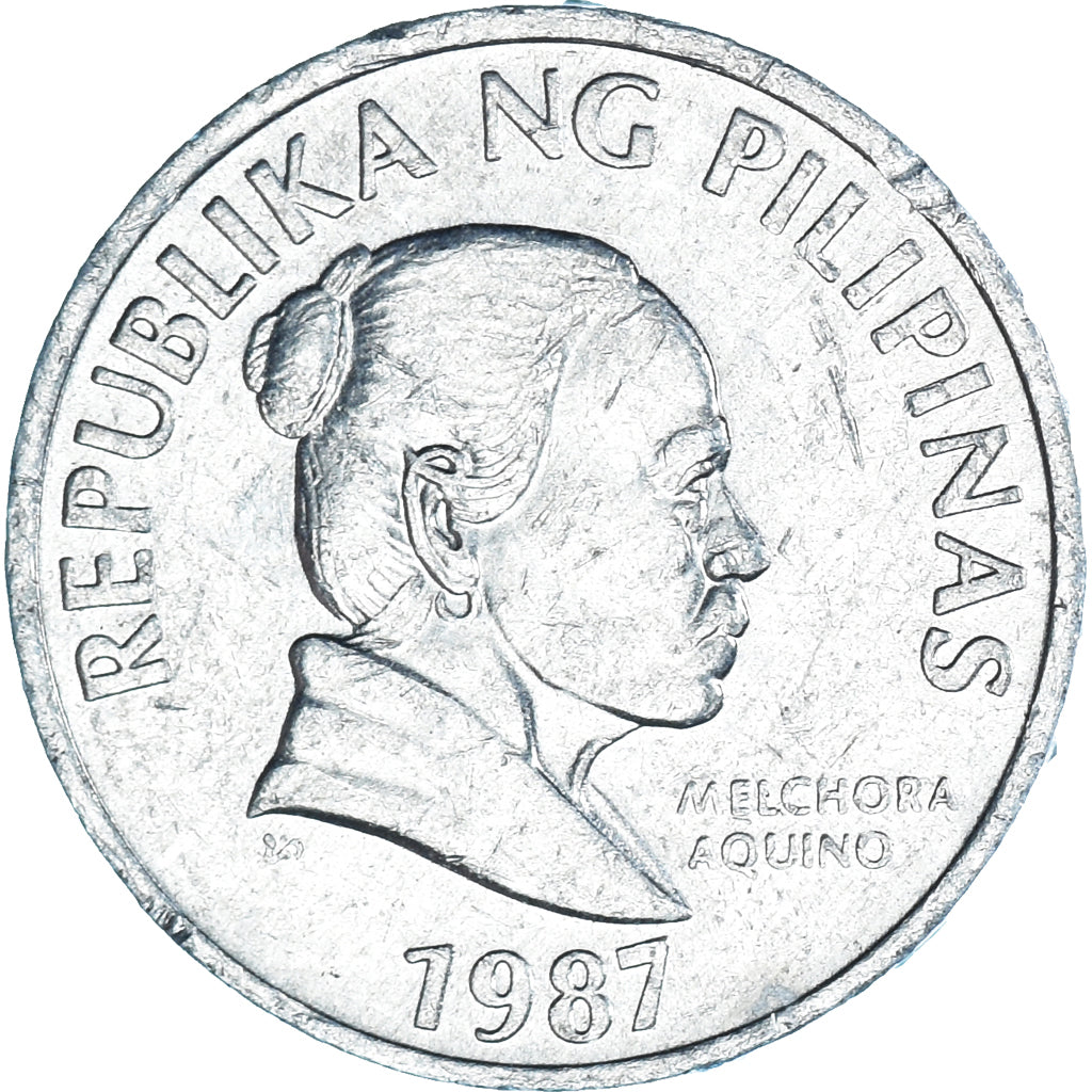 Coin, Philippines, 5 Sentimos, 1987