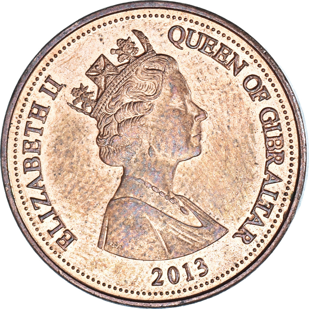 Moneta, Gibilterra, Penny, 2013