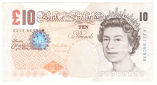 Banknote, Great Britain, 10 Pounds, 2000, Undated, KM:389a, EF(40-45)