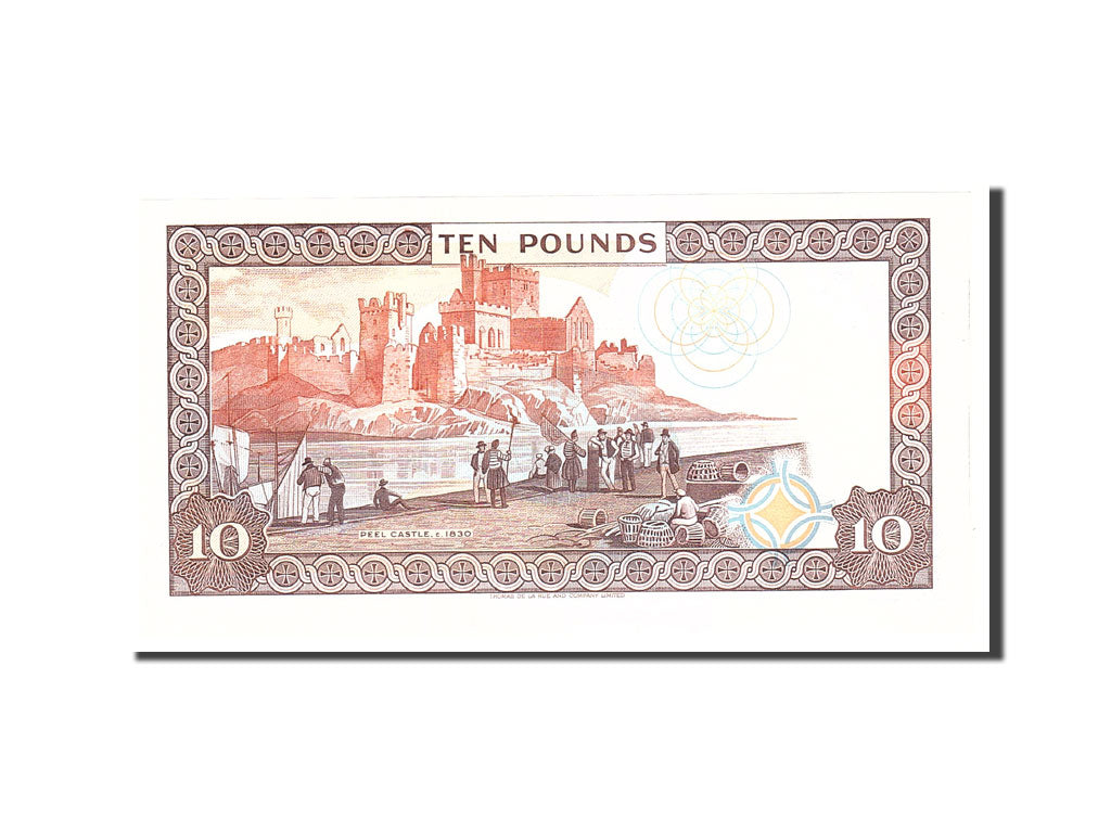 Banknote, Isle of Man, 10 Pounds, Undated, Undated, KM:42, UNC(65-70)