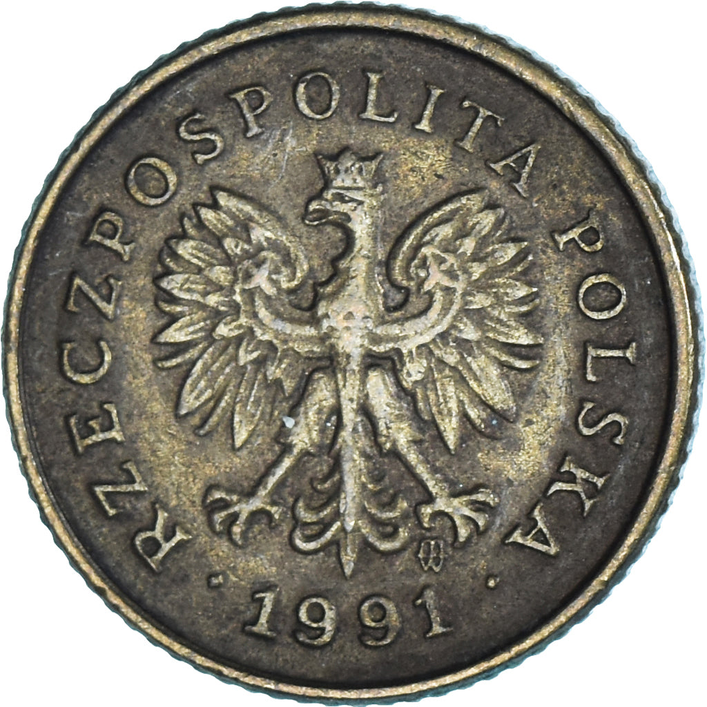 Moneta, Polska, Grosz, 1991