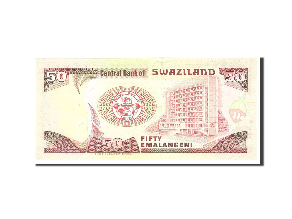 Banknote, Swaziland, 50 Emalangeni, 1998, 1998-04-01, KM:26b, UNC(65-70)