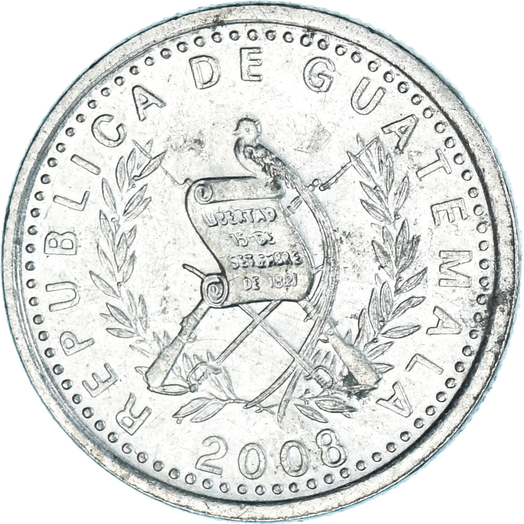 Moneda, Guatemala, 5 Centavos, 2008