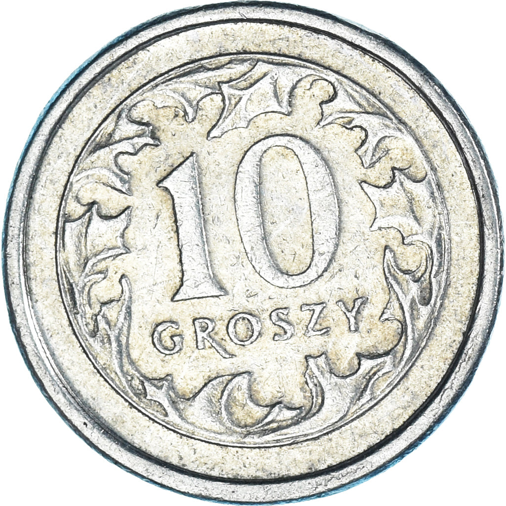 Moneda, Polonia, 10 Groszy, 1999