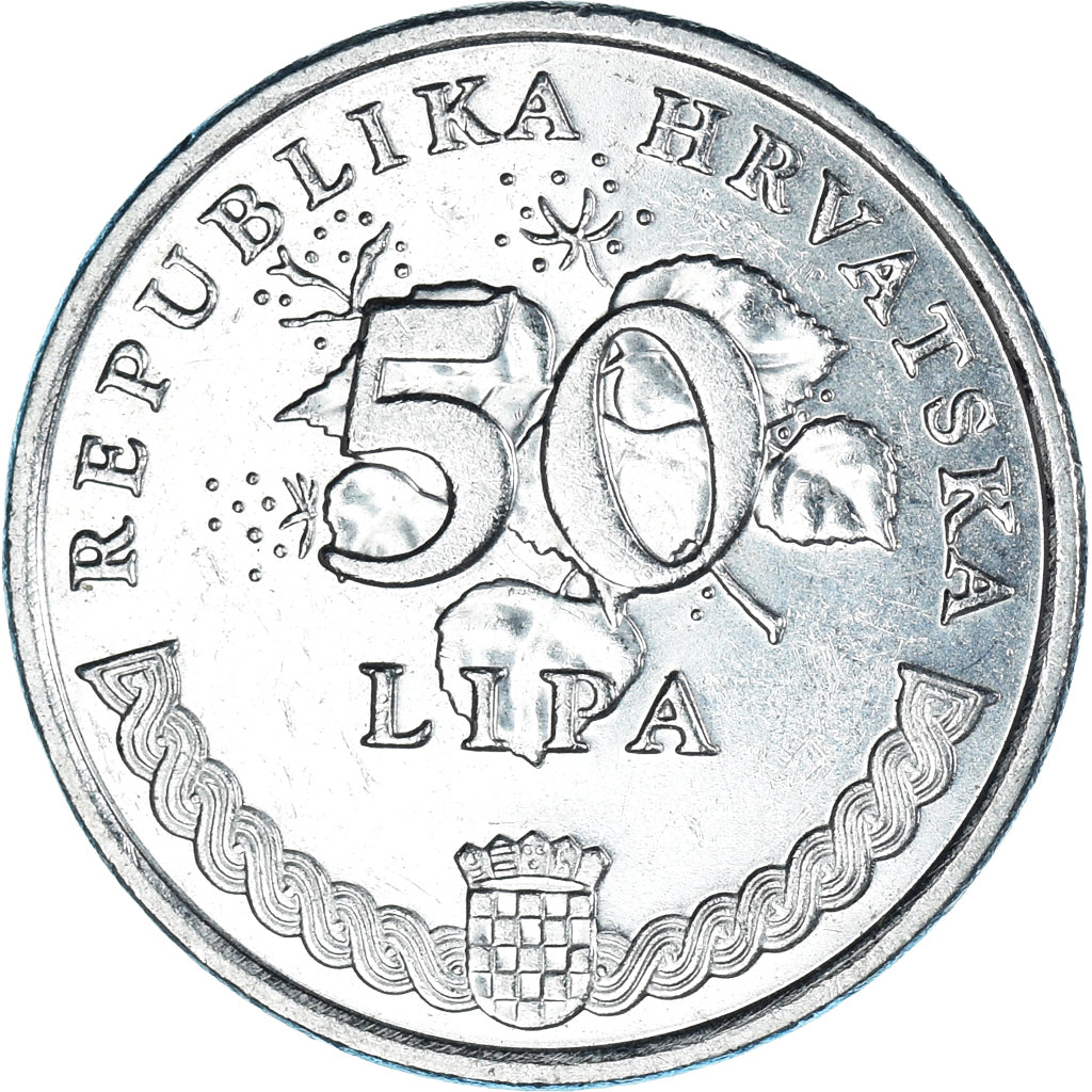Coin, Croatia, 50 Lipa, 2014