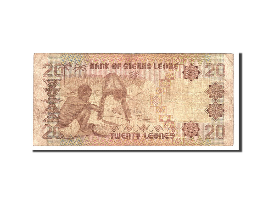 Banknote, Sierra Leone, 20 Leones, 1984, 1984-08-24, KM:14b, VG(8-10)