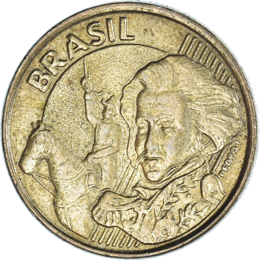 Moneta, Brasile, 10 Centavos, 2001