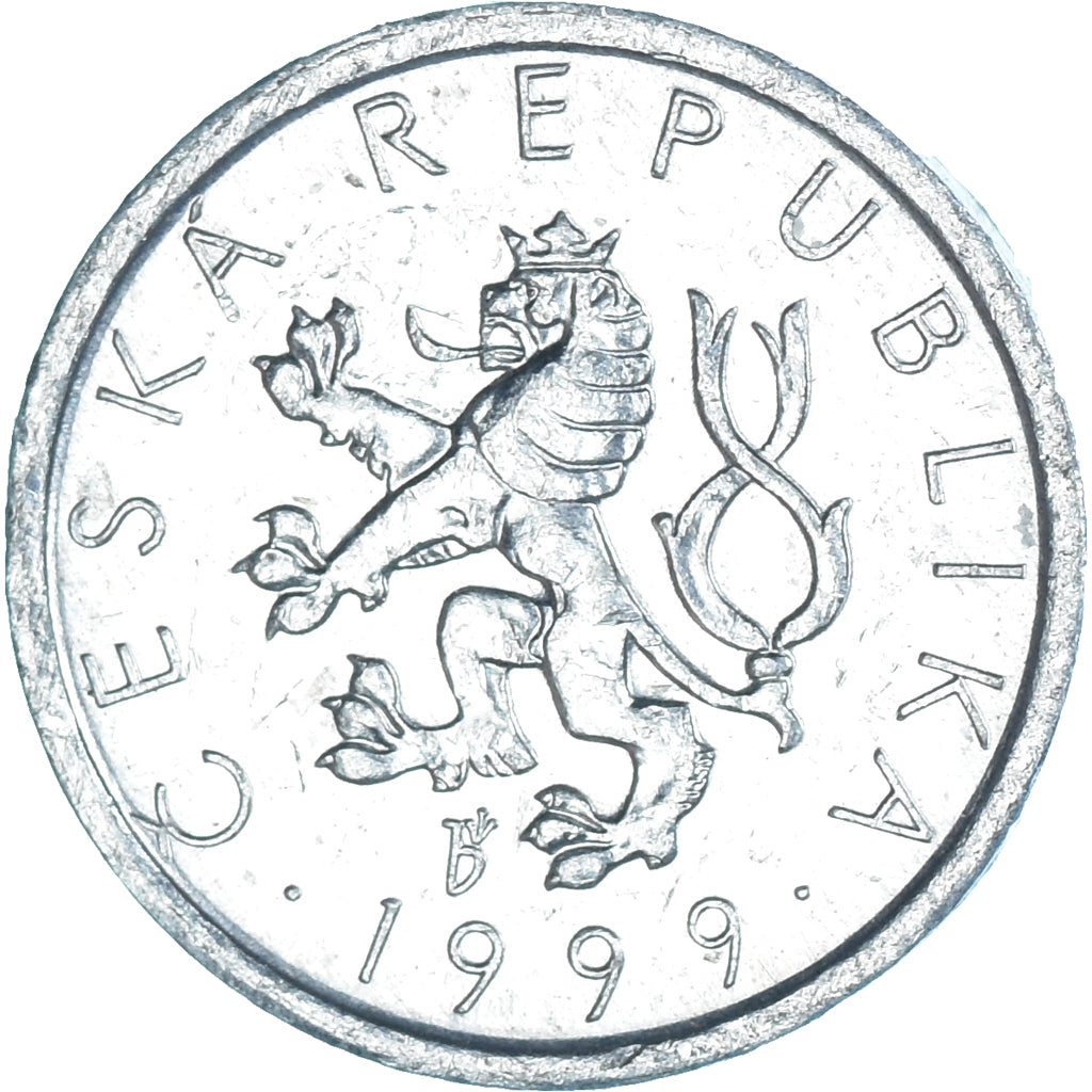 Coin, Czech Republic, 10 Haleru, 1999