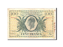 Banknote, French Equatorial Africa, 100 Francs, 1941, Undated, KM:13a, VG(8-10)