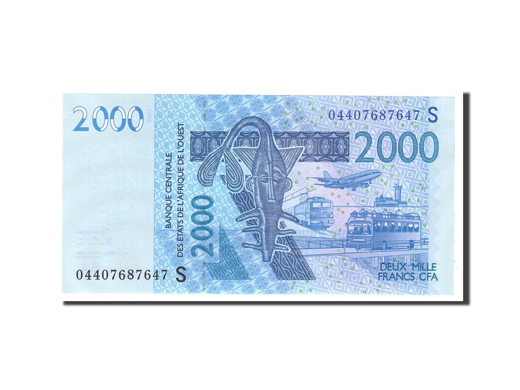 West African States, Guinea Bissau, 2000 Francs, 2003, KM:916Sa, UNC(65-70)