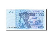 West African States, Guinea Bissau, 2000 Francs, 2003, KM:916Sa, UNC(65-70)